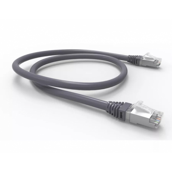 Patch Cord Cat.5e 26AWG UTP CINZA (2.5 METROS) LSZH - INSTRUFIBER