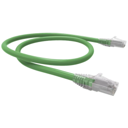PATCH CORD U/UTP GIGALAN GREEN CAT.6 - 3.0M - VERDE - INSTRUFIBER