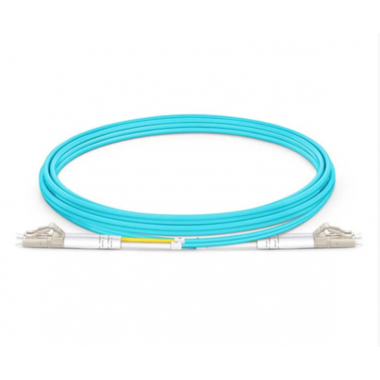 Cordão Óptico Duplex MM Acqua OM3 10G 50/125µ LC-UPC/LC-UPC 80m - INSTRUFIBER