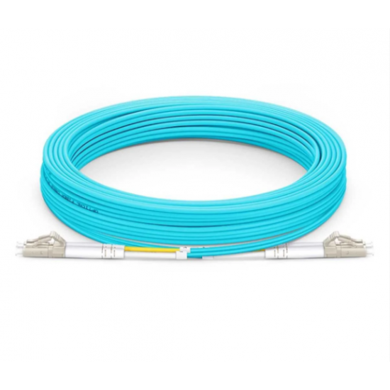 Cordão Óptico Duplex MM Acqua OM4 10G 50/125µ LC-UPC/LC-UPC 30m - INSTRUFIBER