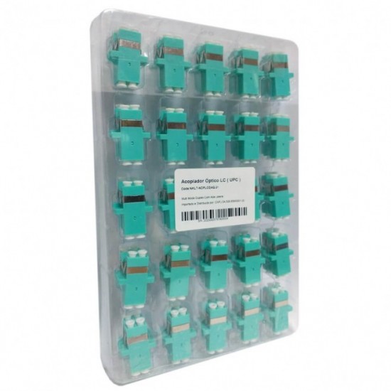 ACOPLADOR ÓPTICO LC / UPC ( OM3 ) DUPLEX - INSTRUFIBER
