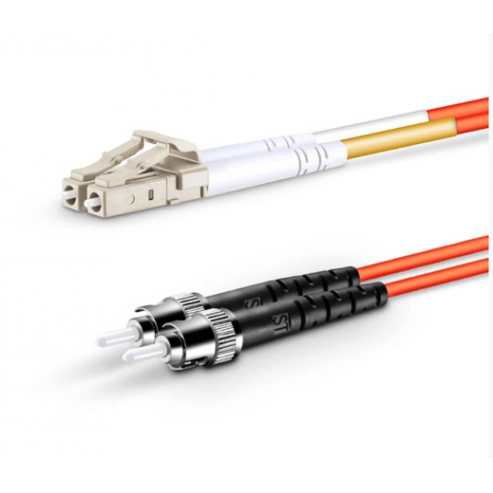 Cordão Óptico Duplex MM 62,5/125µ LC-UPC/ST-UPC 1m - INSTRUFIBER