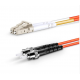 Cordão Óptico Duplex MM 62,5/125µ LC-UPC/ST-UPC 1m - INSTRUFIBER