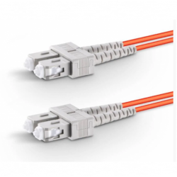 Cordão Óptico DUPLEX MM 62,5/125µ SC-APC/SC-APC 1.5m - INSTRUFIBER