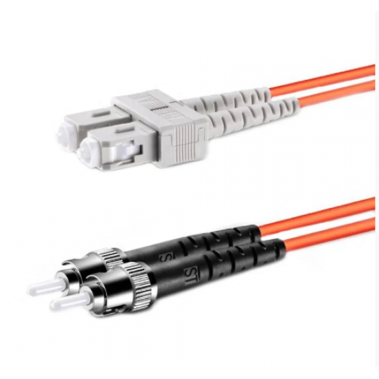 Cordão Óptico DUPLEX 2MM 62,5/125µ SC-PC/ST-PC 15m - INSTRUFIBER