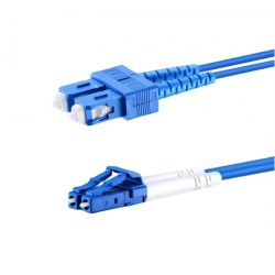 Cordão Óptico Duplex SM 9/125µ LC-UPC/SC-UPC 15m - INSTRUFIBER