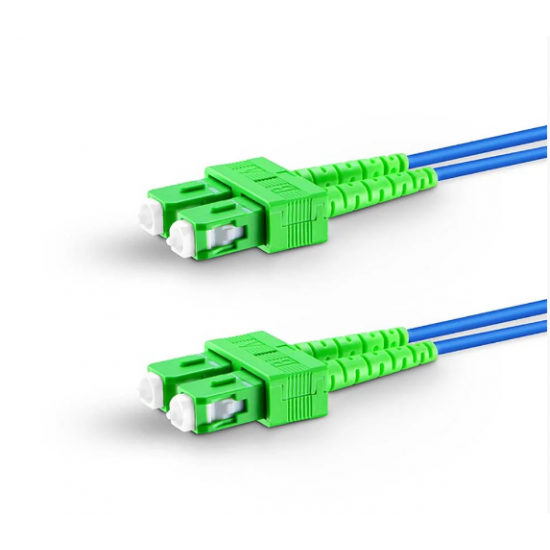 Cordão Óptico Duplex SM 9/125µ SC-APC/SC-APC 10m CDS.00025.1000 - INSTRUFIBER