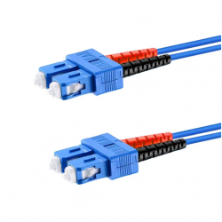 Cordão Óptico Duplex SM 9/125µ SC-PC/SC-PC 5m - INSTRUFIBER