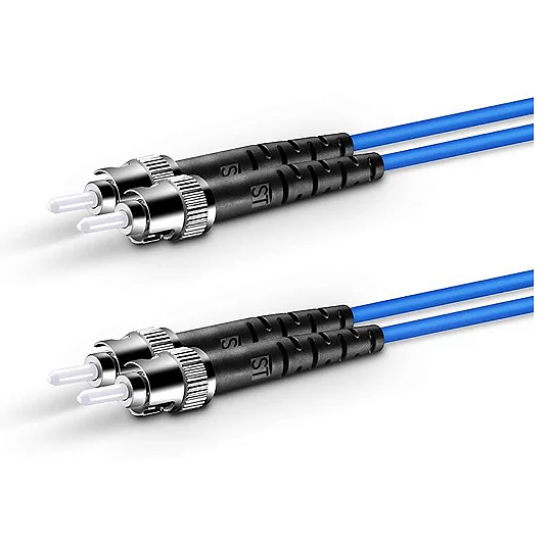 Cordão Óptico Duplex SM 9/125µ ST-UPC/ST-UPC 10m - INSTRUFIBER