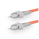 Cordão Óptico Duplex MM 62,5/125µ SC-UPC/SC-UPC 1m - INSTRUFIBER