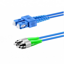 Cordão Óptico Duplex SM 9/125 FCPC/SCPC 15m - INSTRUFIBER