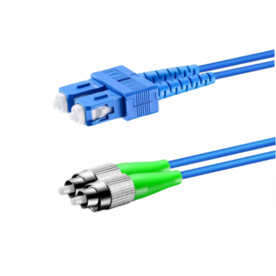 Cordão Óptico DUPLEX SM 9/125µ FCUPC/SCUPC 20m - INSTRUFIBER
