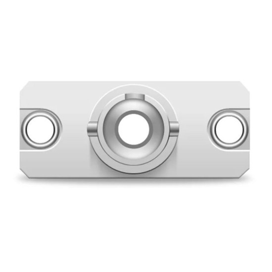 Acoplador Óptico Simplex Híbrido SC/ST (PC) - INSTRUFIBER