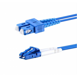 Cordão Óptico Duplex SM 9/125 LCPC/SCPC 10m - INSTRUFIBER
