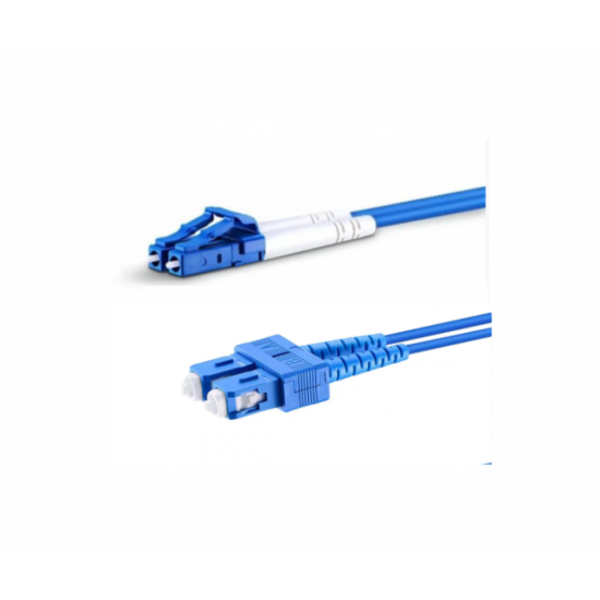 Cordão Óptico Duplex SM 9/125µ LC-APC/SC-PC 2,5m - INSTRUFIBER