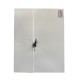 DIO DE PAREDE MULTIMODO OM3 50/125 LC UPC 12FO BEGE - INSTRUFIBER
