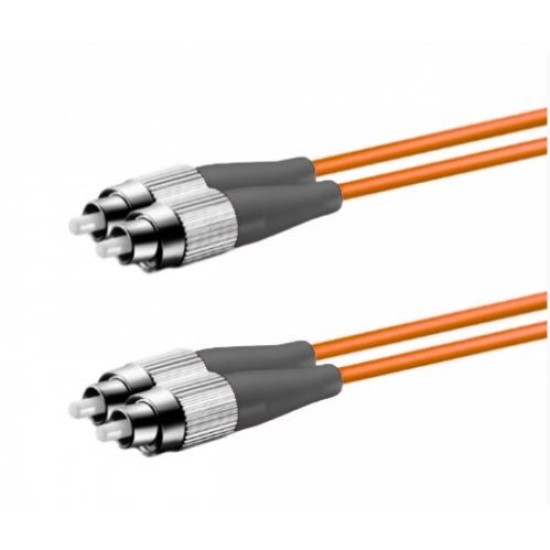 Cordão Óptico DUPLEX SM 9/125µ FC PC/FC PC 10m - INSTRUFIBER