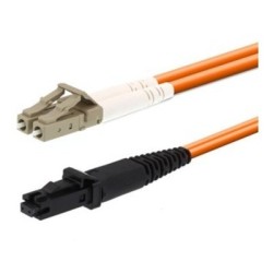 Cordão Óptico Duplex MM (62,5/125) 2mm LC-UPC / MTRJ-F-UPC 10m - INSTRUFIBER
