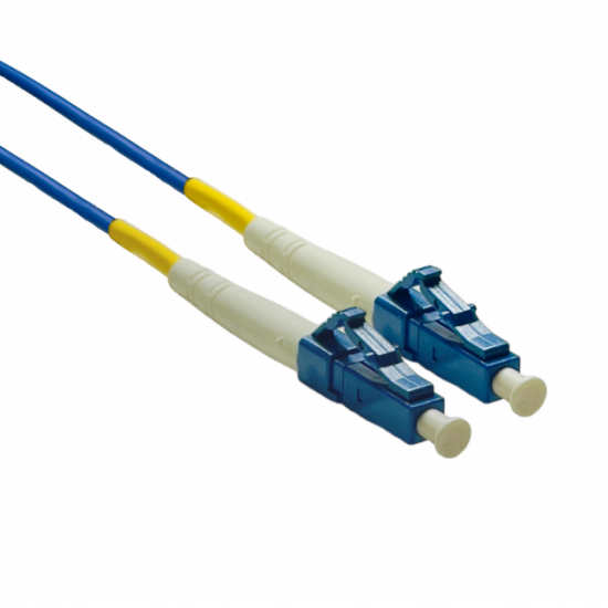 Cordão Óptico Simplex Monomodo 9/125µ LC-UPC/LC-UPC 17m - INSTRUFIBER