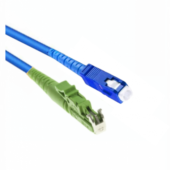 Cordão Óptico Simplex Monomodo 9/125µ E2000-UPC/SC-UPC 10m - INSTRUFIBER