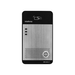 Porteiro eletrônico IP de tecla única XPE 1001 IP - INSTRUFIBER