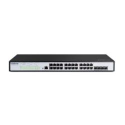 SWITCH GERENCIAVEL 24 PORTAS GIGA + 4 PORTAS SFP 1000 BASE-X POE S2328G-PA INTELBRAS - INSTRUFIBER