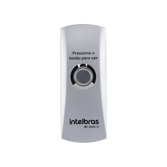 Acionador de Saída Inox Sobrepor BT 3000 IN Intelbras - INSTRUFIBER