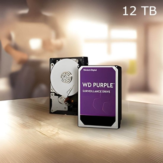 HARD DISK HD 12TB WD121PURP PARA CFTV WESTERN DIGITAL - INSTRUFIBER