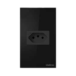 TOMADA INTELIGENTE 10A WIFI IZY SMART ETS 1001 PRETA INTELBRAS - INSTRUFIBER
