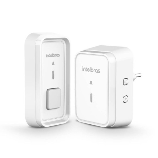 CAMPAINHA SEM FIO COM BATERIA CIB 101 INTELBRAS - INSTRUFIBER