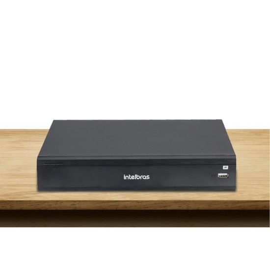 STAND ALONE NVD 08 CANAIS IP INVD 3008-P POE SEM HD INTELBRAS - INSTRUFIBER