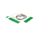 Splitter Óptico 1x8 SC/UPC XFS 181 Intelbras - INSTRUFIBER