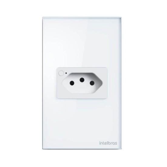 TOMADA INTELIGENTE 10A WIFI IZY SMART ETS 1001 BRANCA INTELBRAS - INSTRUFIBER 