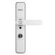 FECHADURA DIGITAL EMBUTIR IZY SMART COM MAÇANETA IFR 7000 BRANCA INTELBRAS - INSTRUFIBER