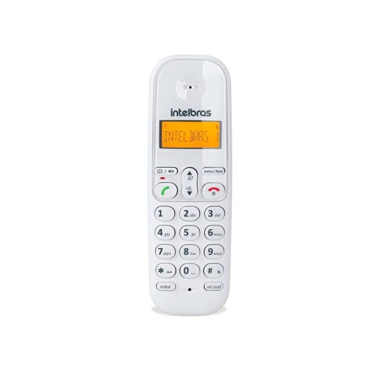Telefone sem Fio Digital TS 3110 Vermelho Intelbras - INSTRUFIBER