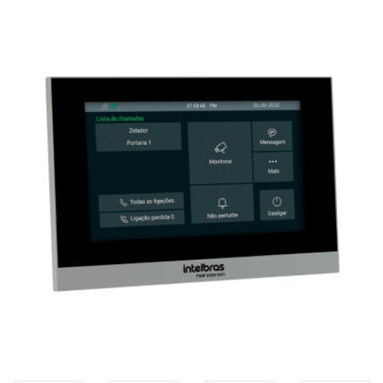 Terminal de vídeo IP universal TVIP 3000 WIFI Intelbras - INSTRUFIBER