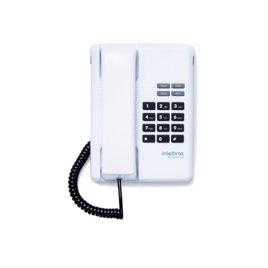 Telefone com Fio Intelbras TC 50 Branco - INSTRUFIBER