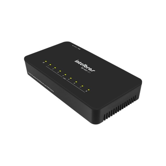 Switch 8 Portas Fast Ethernet SF 800 Q+ INTELBRAS - INSTRUFIBER