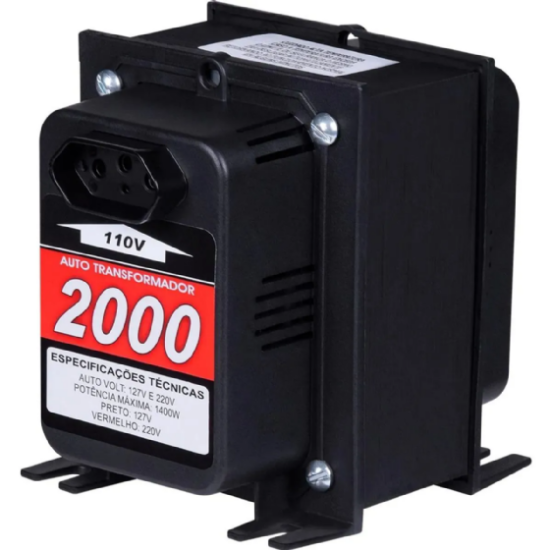 AUTOTRANSFORMADOR 2000VA TF KITEC BIVOLT - INSTRUFIBER