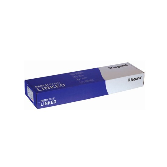 PATCH PANEL 24RJ EQUIPADO CAT6 LINKEO Legrand - INSTRUFIBER