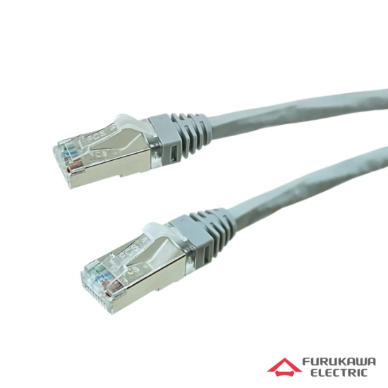 Patch Cord Cat6A 12 Metros Cinza F/UTP GigaLan - INSTRUFIBER