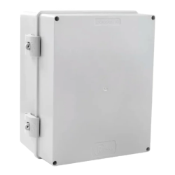 Caixa Passagem Sobrepor 250X200X130mm IP68 Rohdina Cinza - INSTRUFIBER