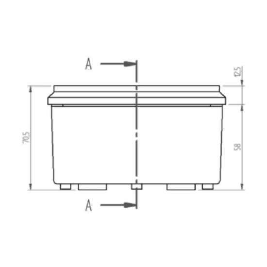 Caixa de Montagem Multiuso 110X110X60mm IP66 - INSTRUFIBER