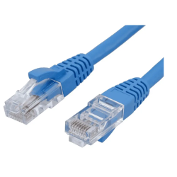 Patch Cord Seccon CAT5E 10 MT Azul Homologado Anatel - CY-5128-CAT5E-10M-BL - INSTRUFIBER