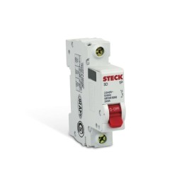 DISJUNTOR UNIPOLAR C 125A SDD1C125 STECK - INSTRUFIBER