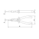 Alicate meia cana 6" polegadas 1000v - 44004/106 aço cromo vanádio tramontina pro - INSTRUFIBER