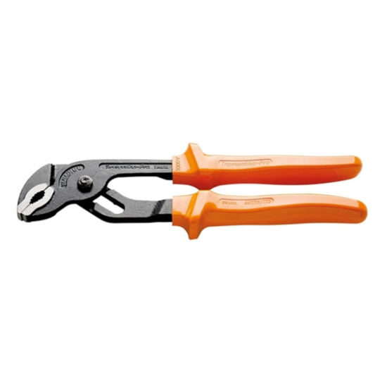 Alicate bomba d`água 10" polegadas 1000v - 44038/110 aço cromo vanádio tramontina pro - INSTRUFIBER