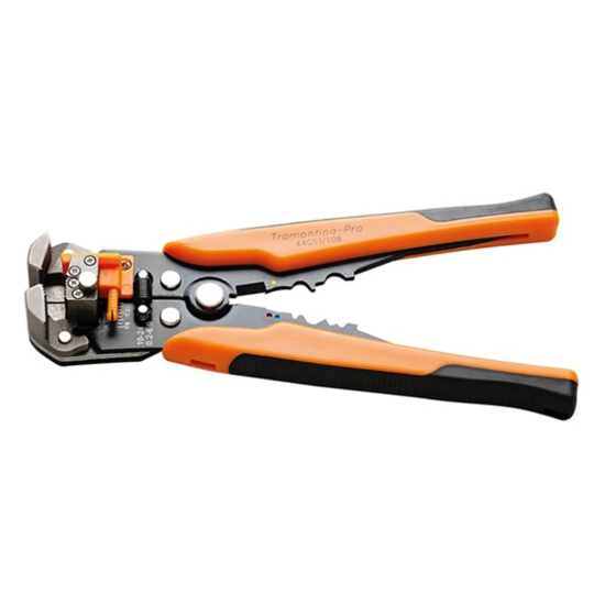 Alicate desencapador de fios automático 8" polegadas - 44051/108 aço carbono tramontina pro - INSTRUFIBER