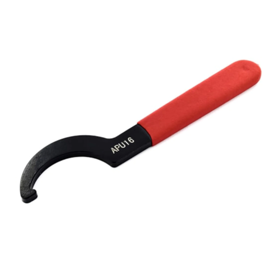 Chave para mandril de aperto rápido integrado ø 01,0 a 16,0mm apu16 - INSTRUFIBER