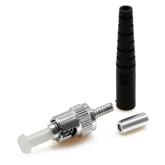 CONECTOR ÓPTICO SIMPLEX SM 9/125µ ST-PC (2mm)
